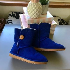 Royal Blue Boots